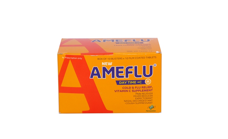New ameflu ban ngày +c opv (h/100v)