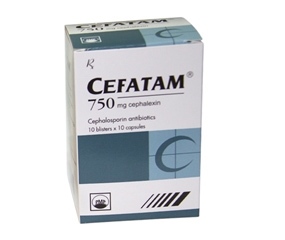 Cefatam cephalexin 750mg pymepharco (h/100v)