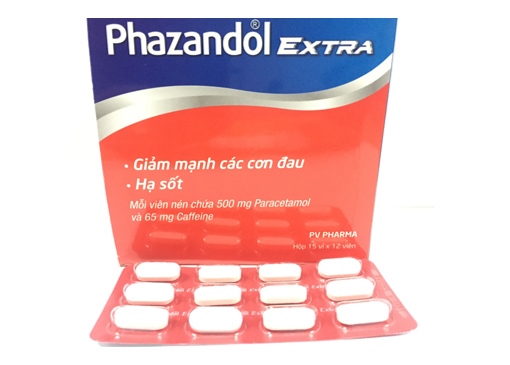 Phazandol extra 500mg pv pharma (h/180v)