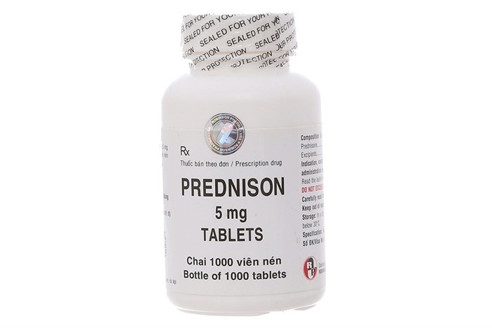 Prednison 5mg robinson pharma (c/1000v)