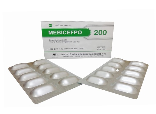 Mebicefpo cefpodoxim 200mg mebiphar (h/20v)