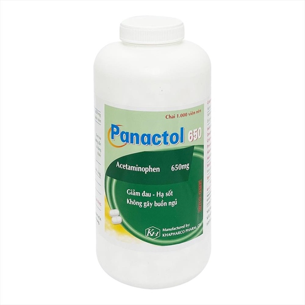 Panactol 650mg khapharco (c/1000v)