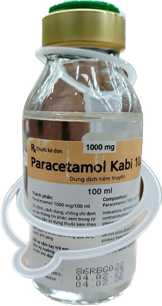 Paracetamol 1000mg kabi (c/100ml)