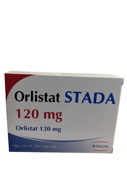 Orlistat 120mg capsules stada (h/42v)