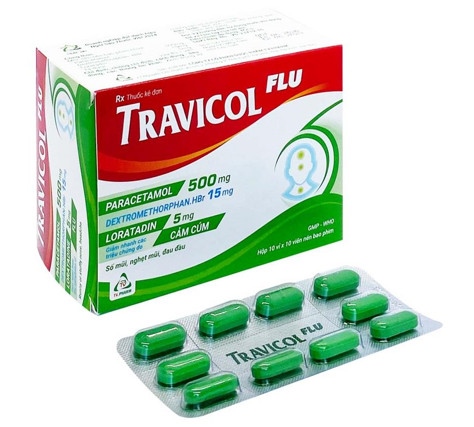 Travicol flu tv.pharm (h/100v)