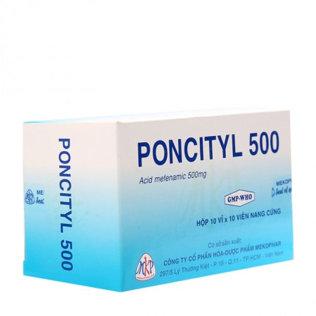 Poncityl 500 mekophar (h/100v)