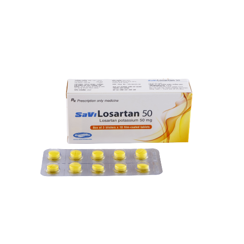 Savi losartan 50mg savipharm (h/30v)