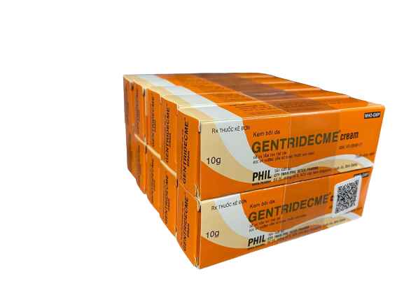 Gentridecme cream phil inter (lốc/10tube/10gr)