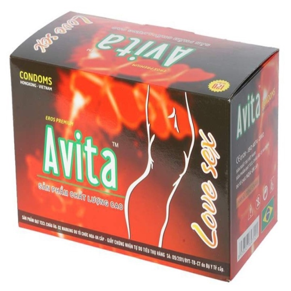 Bao cao su avita (Hộp/12h/10C)