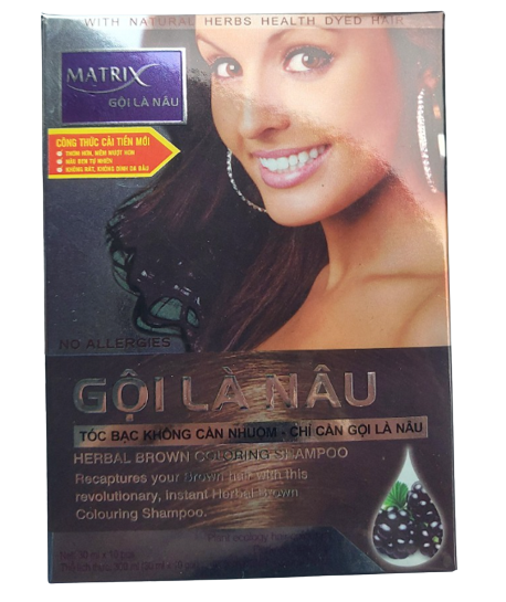 Matrix gội là nâu contraco (h/10g)