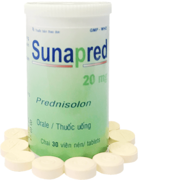 Sunapred 20mg donaipharma (chai/30 viên nén)