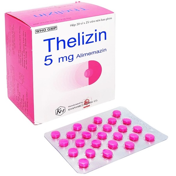 Thelizin alimemazin 5mg khapharco (h/500v)