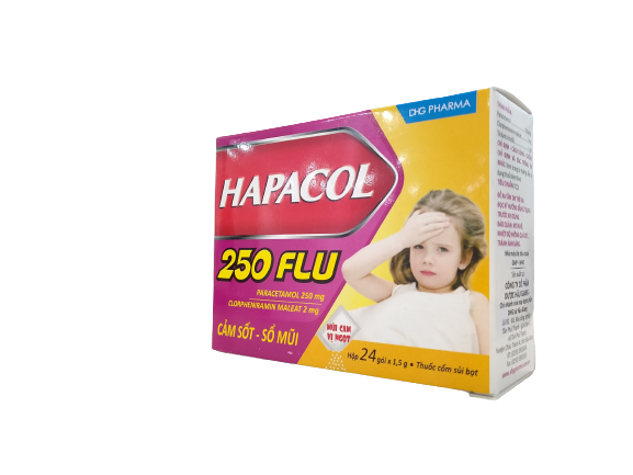Hapacol 250 flu dhg (h/24g)