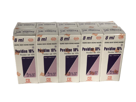 Povidine 10% pharmedic (lốc/10c/8ml)