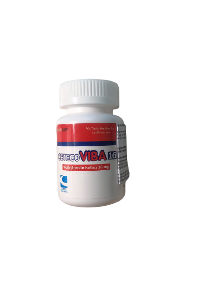 Ceteco viba methylprednisolon 16mg (c/200v)