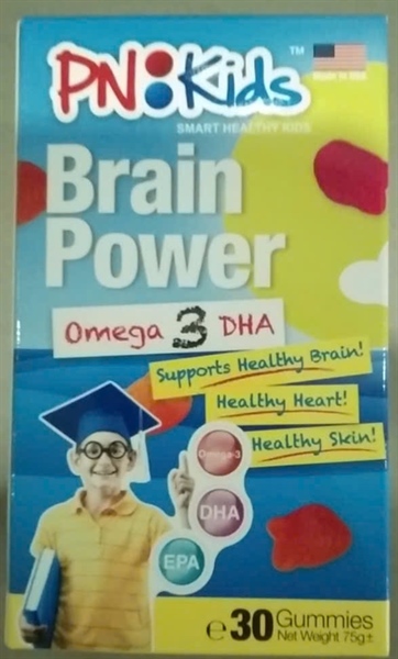 PN Kids Brain Power Omega 3 DHA (Lọ 30 viên) - Hoa Kỳ/USA
