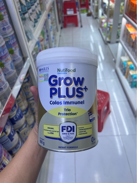 Sữa GROWPLUS Colos immunel 0+ 800g