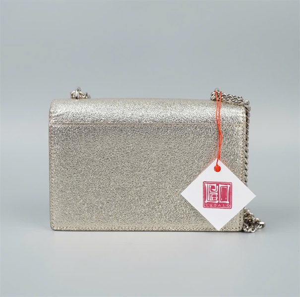 Túi YSL bạc sz17 KG +