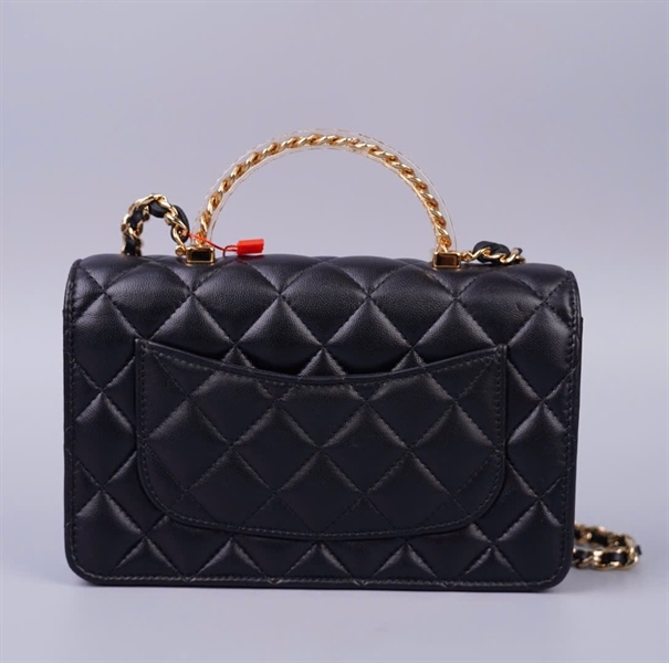 Túi Chanel Woc đen (HJ2605U7) sz19 (HC) +