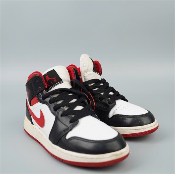 Giày Nike trắng đen phối đỏ sz36.5 KG +