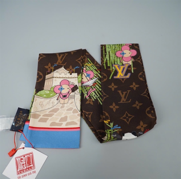 Khăn LV hoa nâu M00492 (PN)+