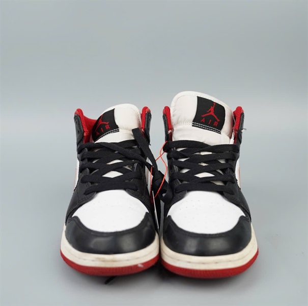 Giày Nike trắng đen phối đỏ sz36.5 KG +