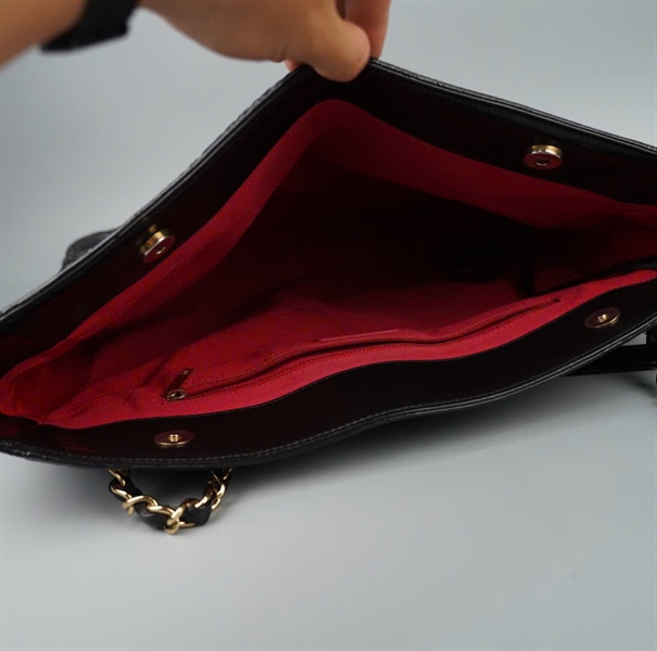 Túi Chanel tote màu đen (30196390) sz35 KG+