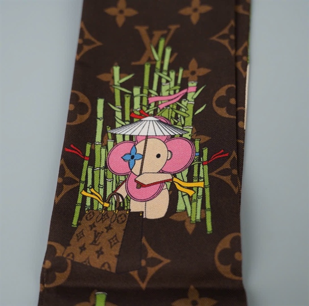 Khăn LV hoa nâu M00492 (PN)+