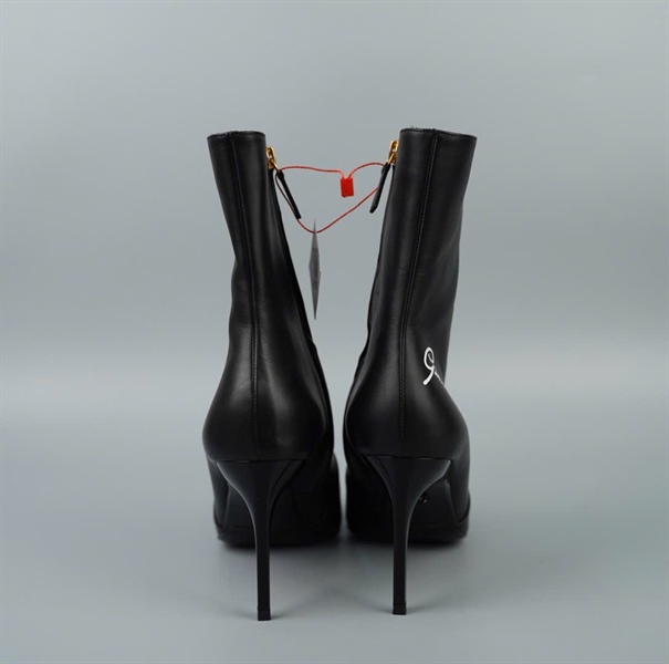 Giày Versace Boot đen đế 9p sz37 KG +