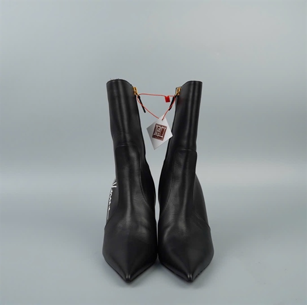 Giày Versace Boot đen đế 9p sz37 KG +