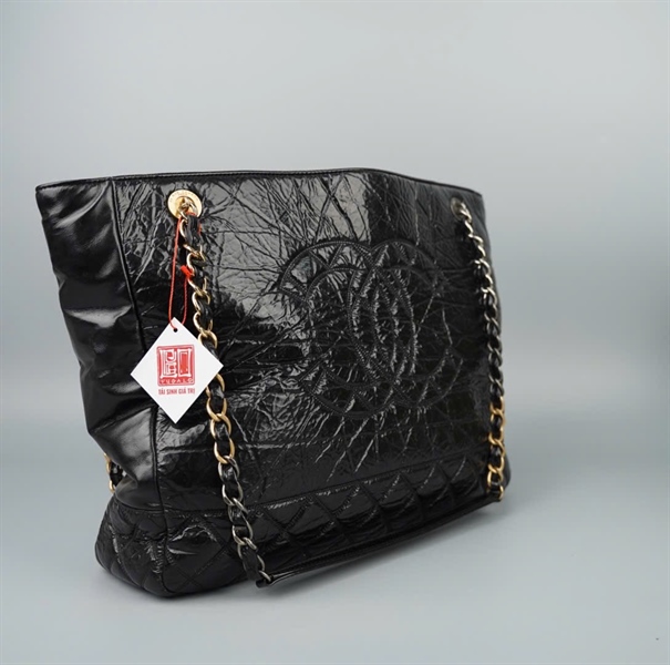 Túi Chanel tote màu đen (30196390) sz35 KG+