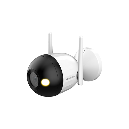 Camera ip wifi Kbvision KX A41F 4Mp thân ngoài trời full màu
