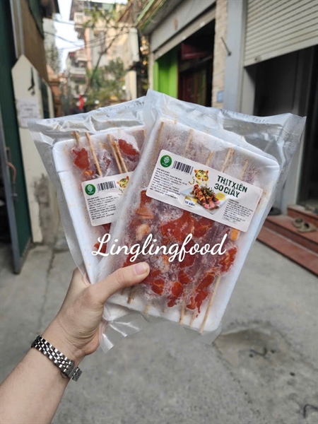 Thịt Xiên 30S VNICE 10C 250Gr