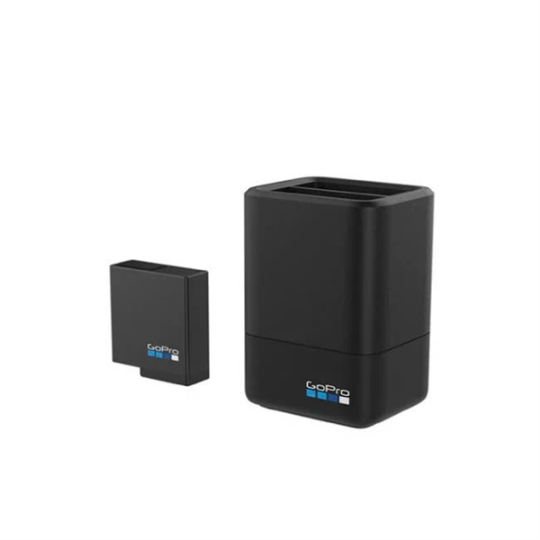 Gopro Dual Battery Charger + battery dành cho gopro 5 6 7 | chính hãng