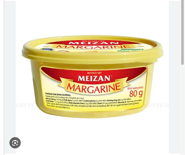 Bơ Thực Vật Nhãn Hiệu Meizan 80G