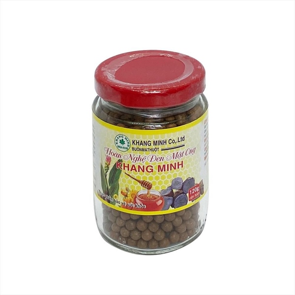 Hoàn nghệ đen mật ong Khang Minh (c/120gr)