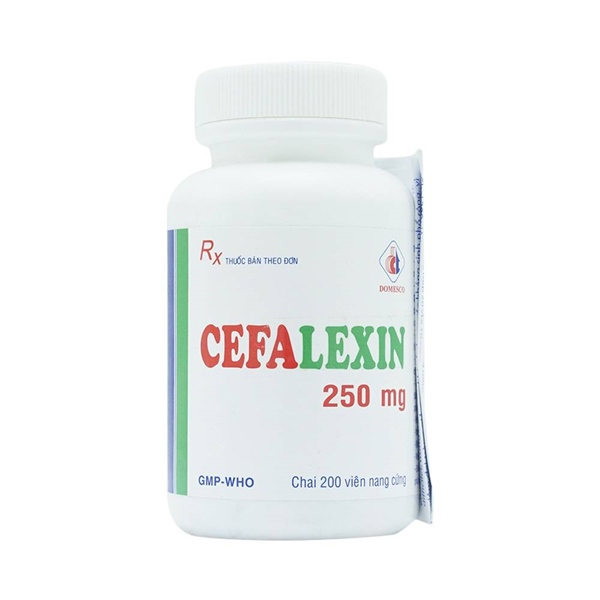 Cefalexin 250mg domesco (c/200v)