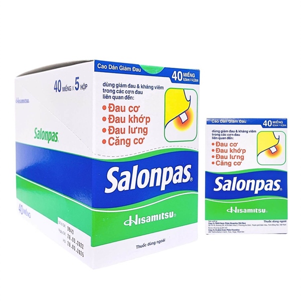 Salonpas dán hisamitsu (h/5h/40m)