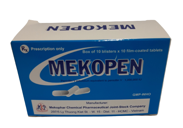 Mekopen penicillin mekophar (h/100v)