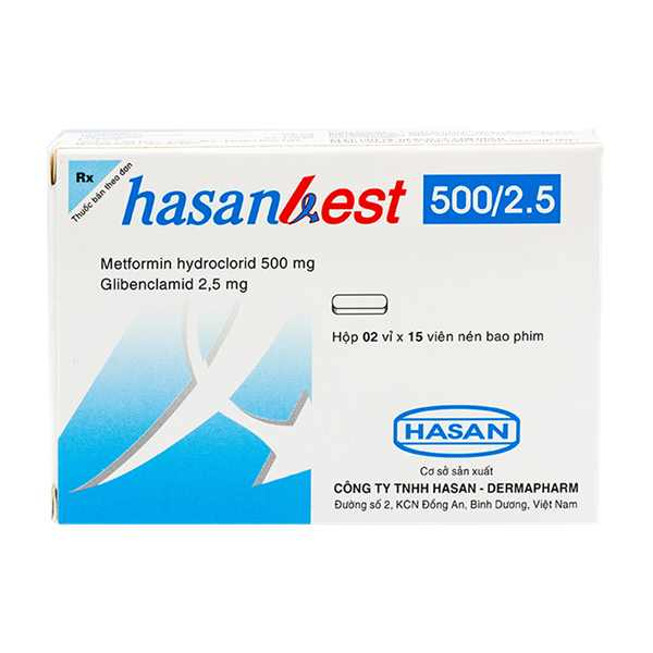 Hasanbest 500/2,5mg (h/30v)