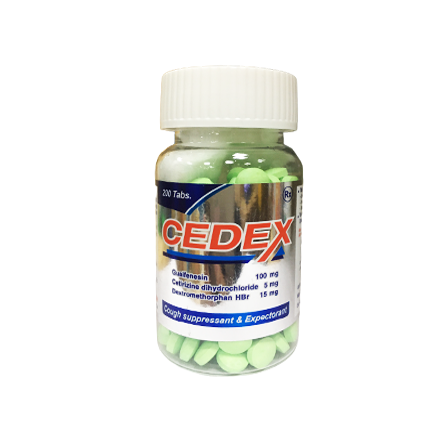 Cedex nic pharma (chai/200 viên nén)