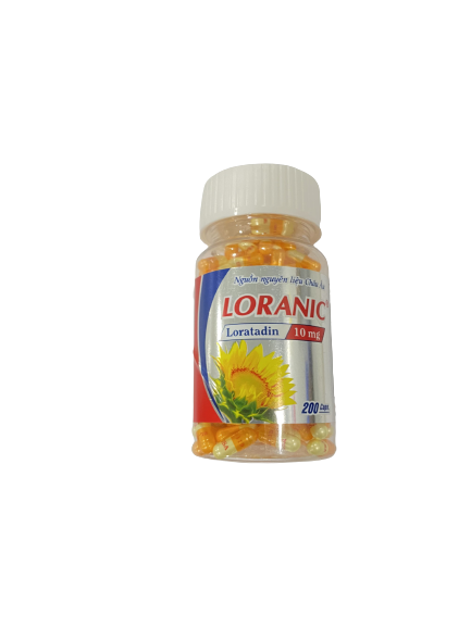 Loranic loratadin 10mg caps nic (c/200v)