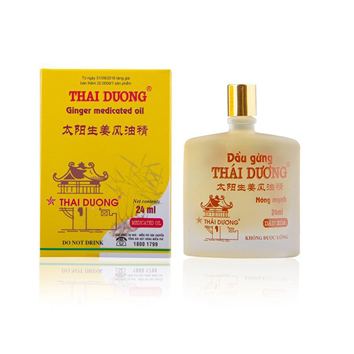 Dầu gừng thái dương (C/24ml)