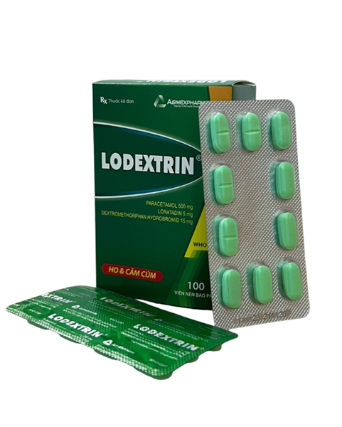 Lodextrin agimexpharm (hộp/100 viên nén)