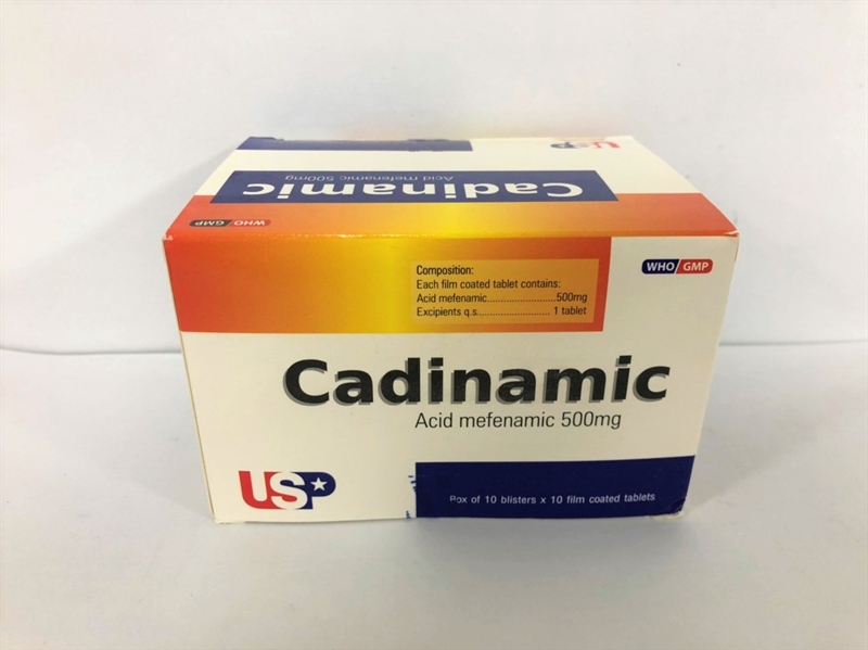 Cadinamic acid mefenamic usp (h/100v)