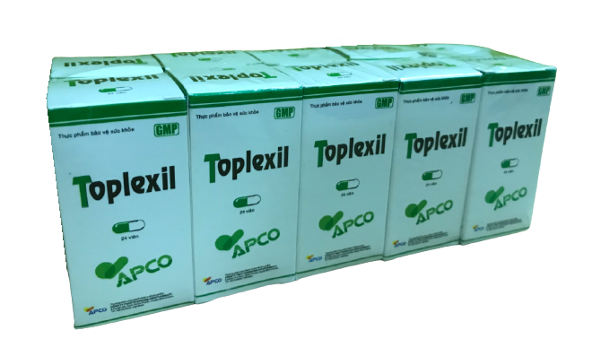 Giảm ho long đờm toplexil apco (lốc/10c/24v)