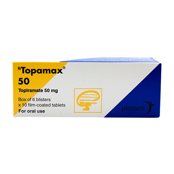 Topamax 50mg janssen (h/60v)