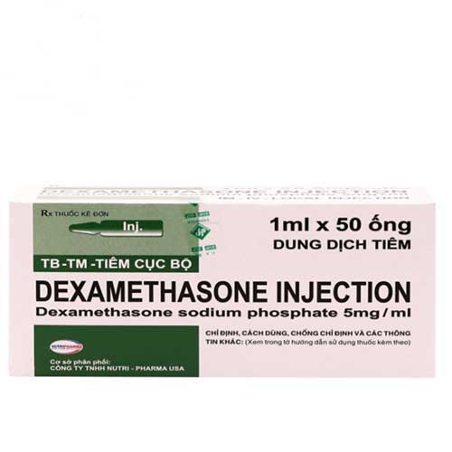 Dexamethasone injection 5mg/ml nutri pharma (h/50o)