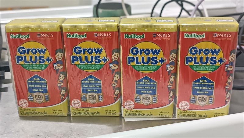 Sữa Grow Plus+ ĐỎ hộp 110ml