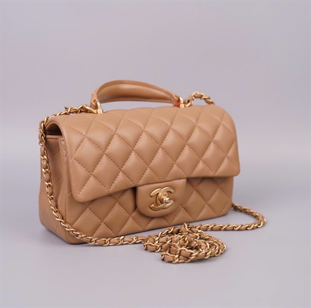 Túi Chanel Handle nude (XN7HUT13) sz20 KG +